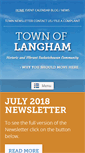 Mobile Screenshot of langham.ca